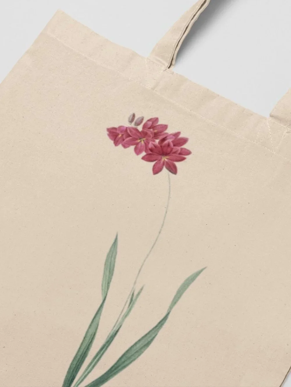 Thread Ixia Vintage Floral Print Graphic Canvas Tote Bag